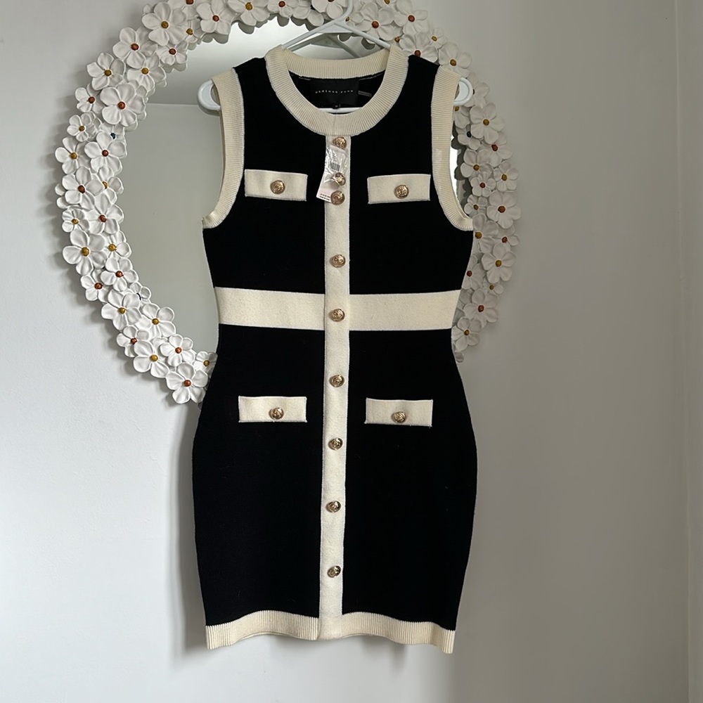 NWT Endless Rose Mock-Neck Sleeveless Mini Dress from Anthropologie